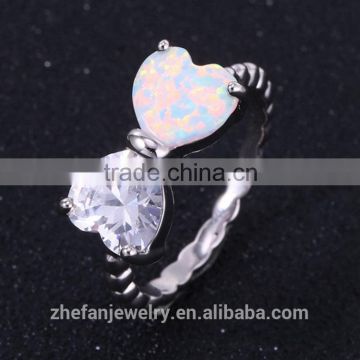 hot sale & high quality yellow stone silver ring OEM