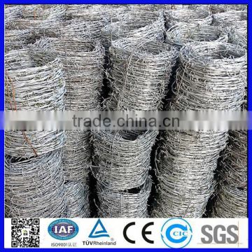 Factory directly sell galvanized barbed wire fencing prices