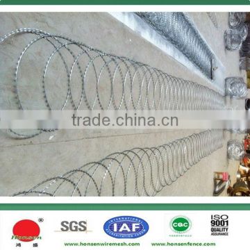 Factory price concertina razor barbed wire fencing
