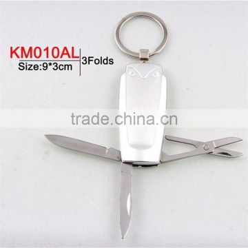 2014 New design small multi keychain knife tools KM010AL