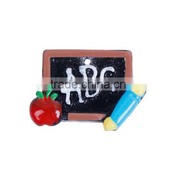 Custom Rectangle Message " ABC " Multicolor Resin College Jewelry Charms