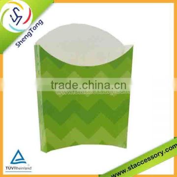 disposable french fries box with custom design hot selling