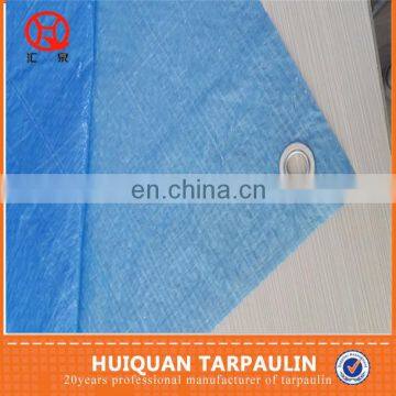 Plastic grommets trailer waterproof cover Polyethylene Tarp / Tent Fabric / Plastic Sheets