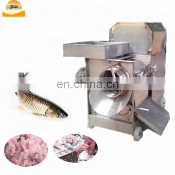 Stainless steel fish shrimp meat and bone separator picking machine price