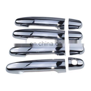 Free Shipping! Outside Chrome Door Handle Cover Trim Kit For Toyota Corolla Camry Prius 2009-13