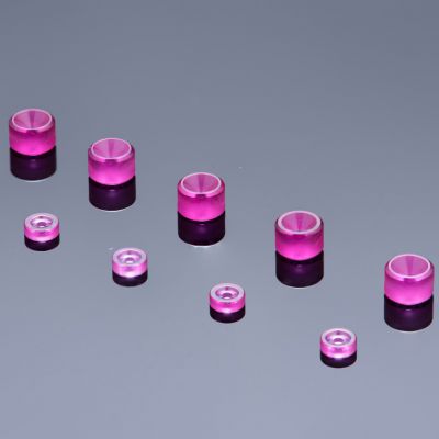 Factory Supply Precision Polished Holed Ruby Micro Hole Bearing