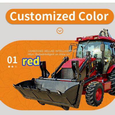 2022 NEW Hot selling   Chinese Top Cheap Price Backhoe Loader Small Tractor WIth Backhoe And Front Loader For Sale