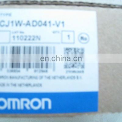 CJ1W-AD041-V1 Omron PLC Analog Input Unit Module Genuine Omron CPU Unit Good Quality