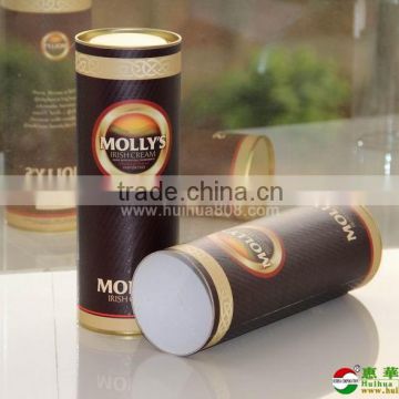 Paper Tube with Metal Stretch Lid