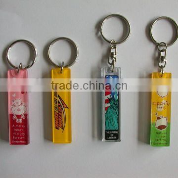 2012 fancy mini acrylic keychain