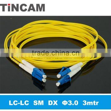 LC to LC Duplex SM Patch Cord at good price,LSZH Optical Fiber Patch Cord of Occident quality