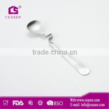 new design stainless steel coffee mixing spoon