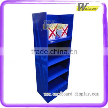 floor cardboard display stand for gift products
