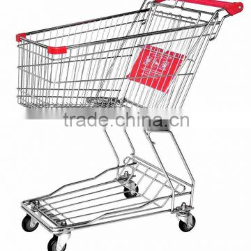 Russia Supermarket hand trolley
