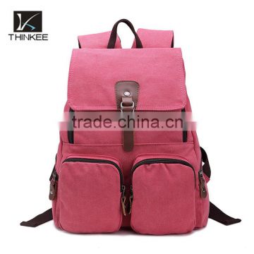 china 2016 wholesale designer canvas backpacks