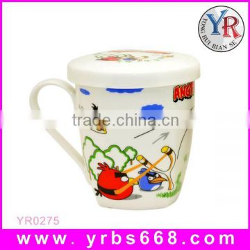Hot new products for 2014 custom heat sensitive sublimation bone china ceramic cup shaped flower pot