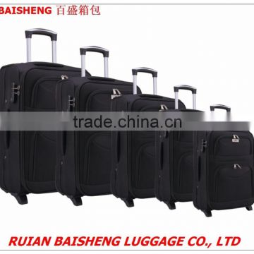 BS6802 2015 new design soft trolley case/Zip luggage/Soft Luggage/eva luggage/eva suitcase/four wheels trolle case