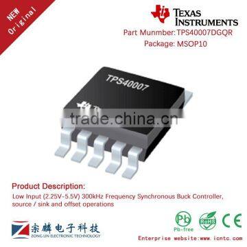 Genuine Original TPS40007DGQR MSOP10 TPS40007 Buck Controller