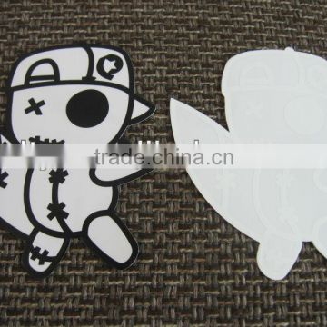 clear film adhesive silk printing sticker (M-A260)