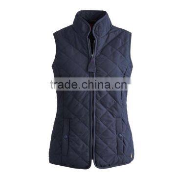 Women warm stylish padded waistcoat