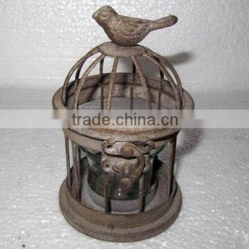 Small iron bird cage Home Vintage Decor