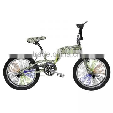 TNTC-175 tieniu bmx white color for 3 years old child folding kids bicycle