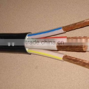 rated low voltage LSZH flame retardant PVC insulated sheath Copper conductor control power cable