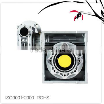 Die-cast housing case NMRV 040-075 Worm drive Speed reducer ,Gearbox With Motor winch output flange for Industry