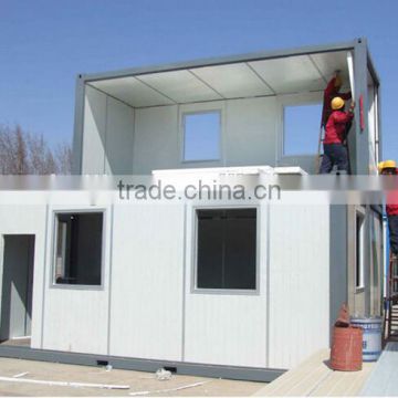 Portable and mobile container house