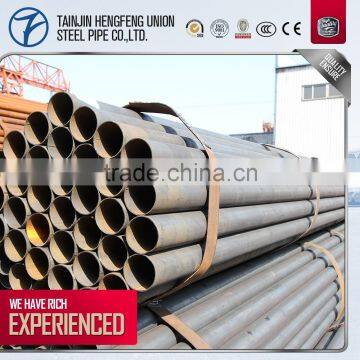 Black Steel pipes ERW welded