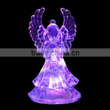 LED battery opearted color changing festival christmas promotion angel night light