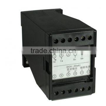 Single phase power factor transducer