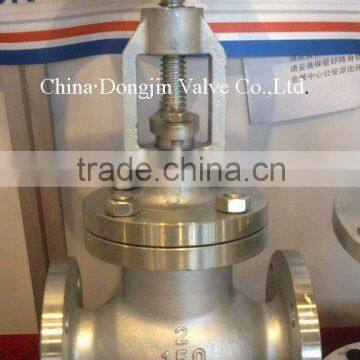 JIS 10K flanged globe valve