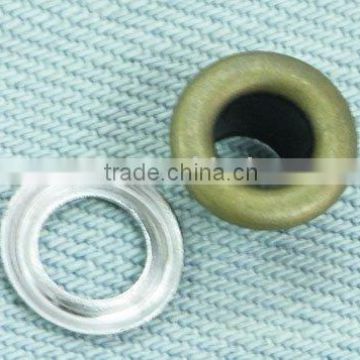Round shape metal eyelets for hang tag, garment, bags and shoes