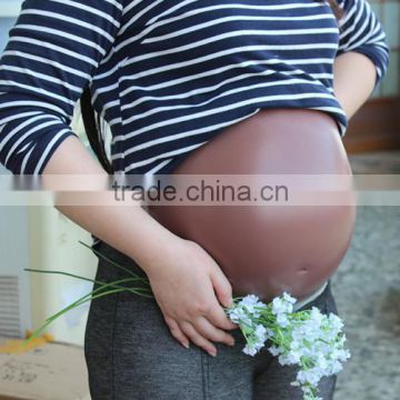 free shipping actors' favourite ,pregnant silicone fake pretty belly 2500g