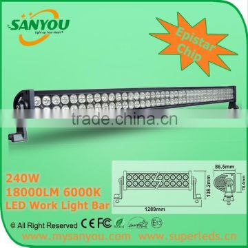 Sanyou 300w 22500lm 3000k/ 6000k Led Car Light bar