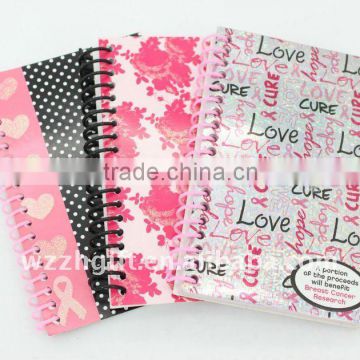 fashionable simple cute note book