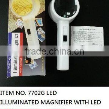 ILLUMINATED MAGNIFIER WITH LED