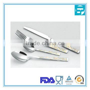 4 pcs stainless steel flatware