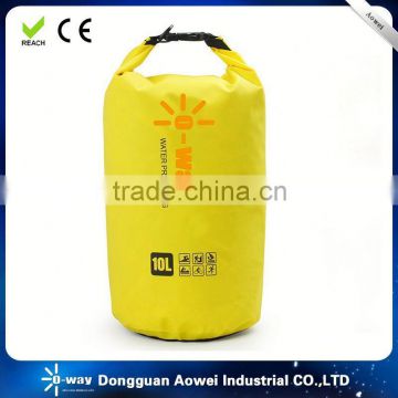 Top1 sales 5L Outdoor sports high quality 500d pvc tarpulin ocean pack waterproof dry bag with should strap