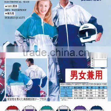 pvc motor rainsuit