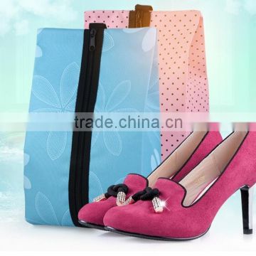 2016 Novelty portable Customized shoes and bags to match of shoe bags with zipper,China Supplier,YX-SH-01
