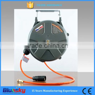 Wall-mounted Retractable Auto Rewinding Water Hose Reel