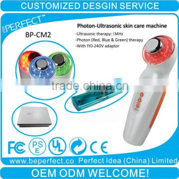 2013 Handheld Supersonic Photon Therapy Skin Care Apparatus