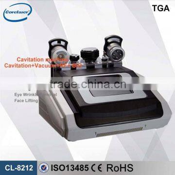 2016 new TGA approved mini ODM service 5 in 1 multifunctional vacuum cavitation face lifting obesity