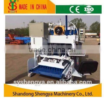 Movable cement hollow brick laying machine QMY10-15 high capacity low cost Shengya Brand brick machine