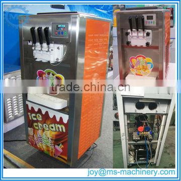 Stand type commercial bbq332 soft ice cream machine