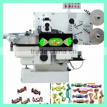Newest plc control hard candy wrapping machines, praline candy shrink wrapping machine for sale