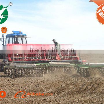 36 row double disc drill colter cereal seeding machine
