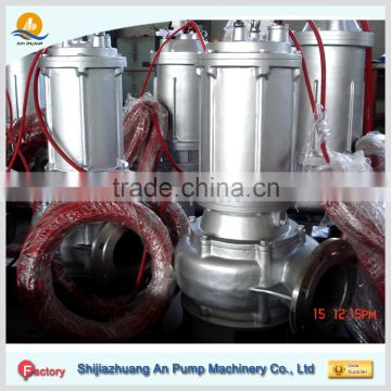Stainless Steel Submersible Sewage Pump SS304 SS316 Material